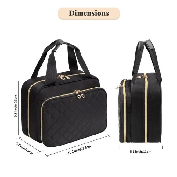 Pill Bottle Organizer Home medication Storage Carrying Case - Picture 3 of 9